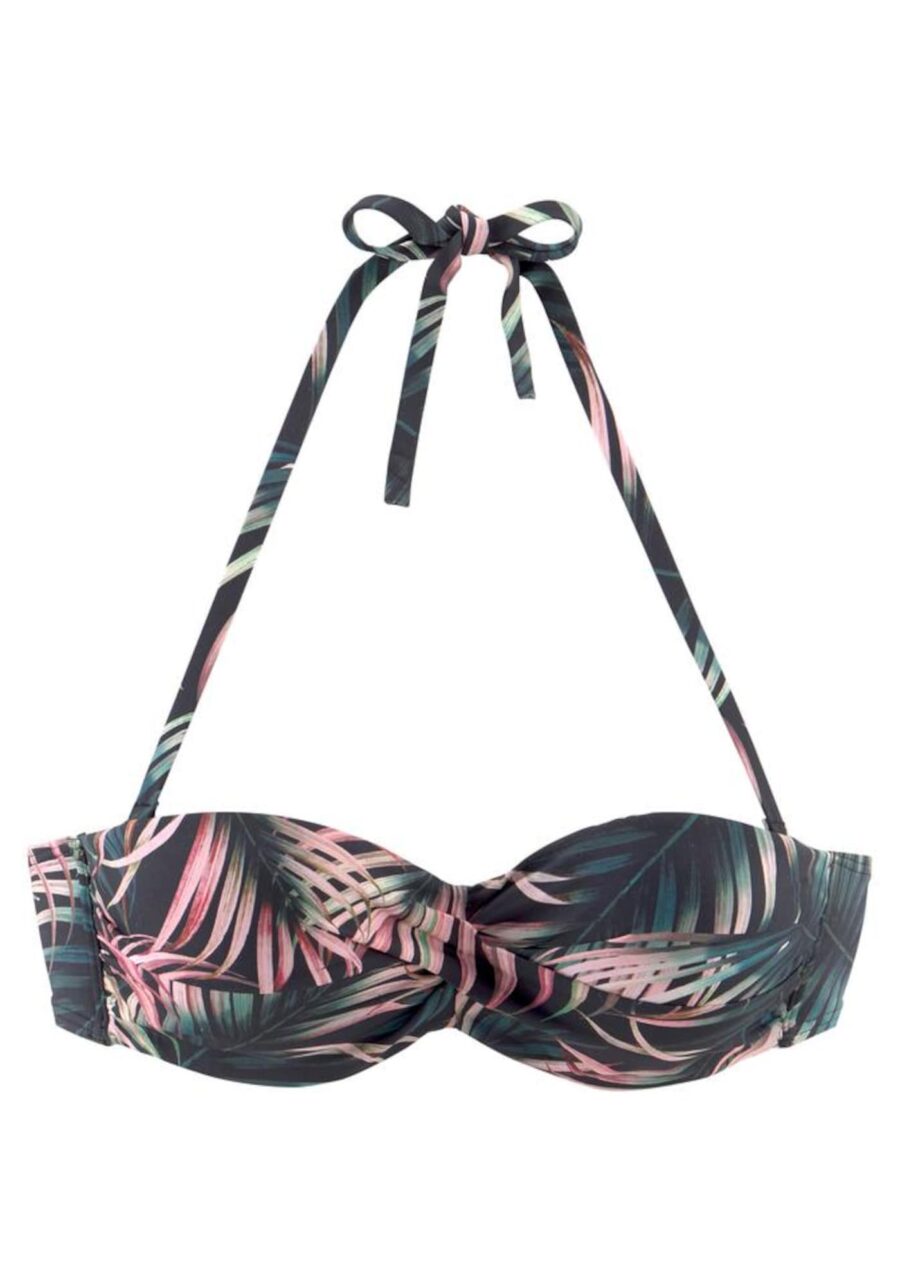 LASCANA Bikini felső  fekete-hu