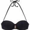 LASCANA Bikini felső  fekete-hu