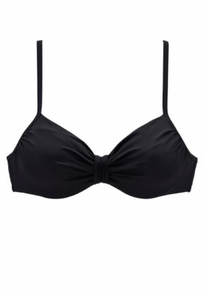 LASCANA Bikini felső  fekete-hu