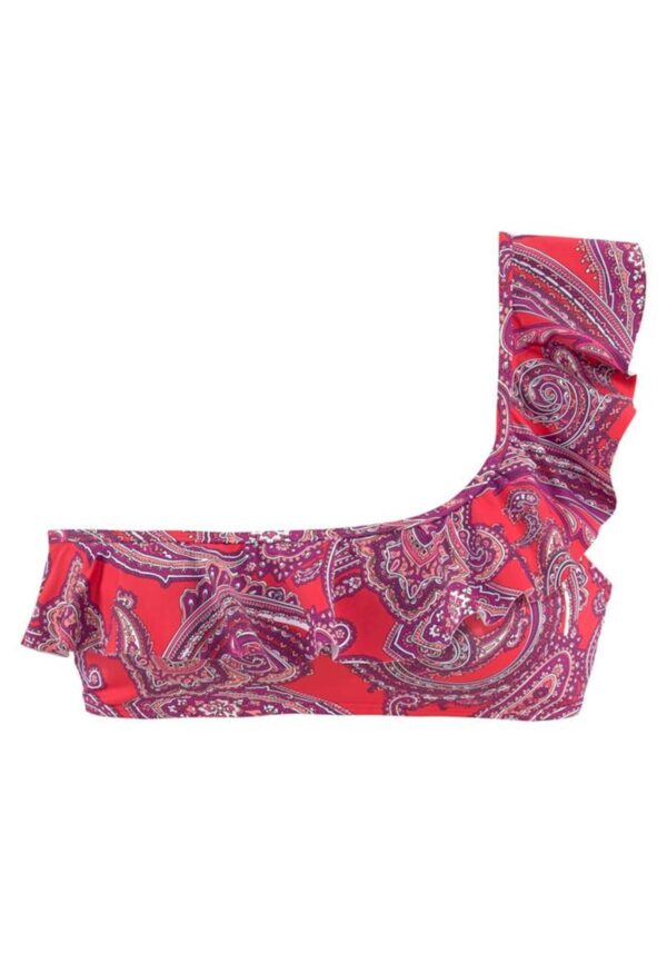 LASCANA Bikini felső  lila / rózsaszín / fehér
