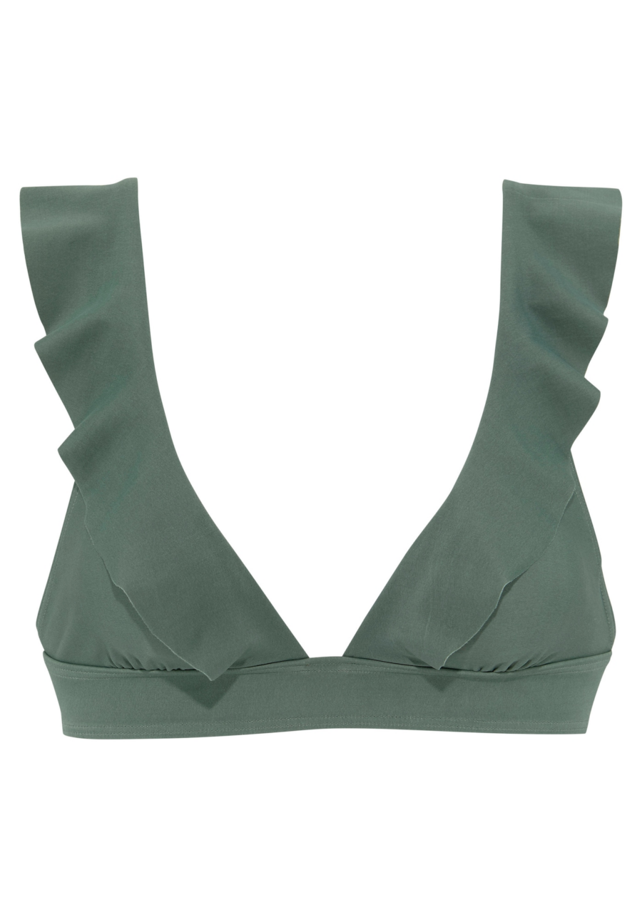LASCANA Bikini felső  olíva-Hungary