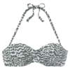 LASCANA Bikini felső  olíva / fehér-Hungary