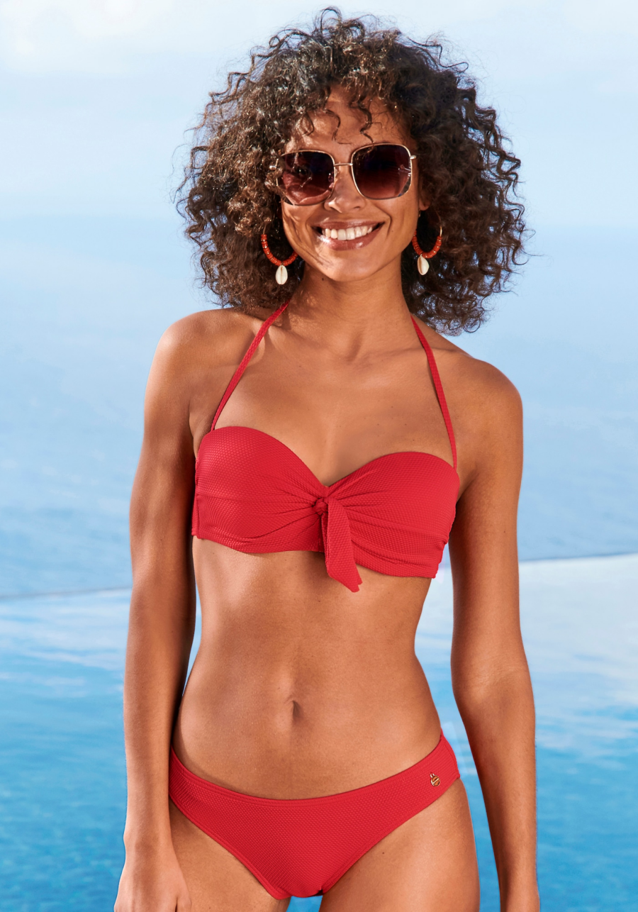 LASCANA Bikini felső  piros-Hungary