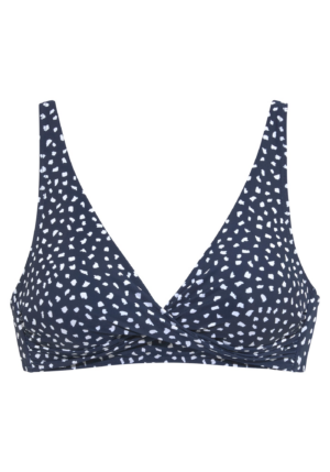 LASCANA Bikini felső  tengerészkék-Hungary