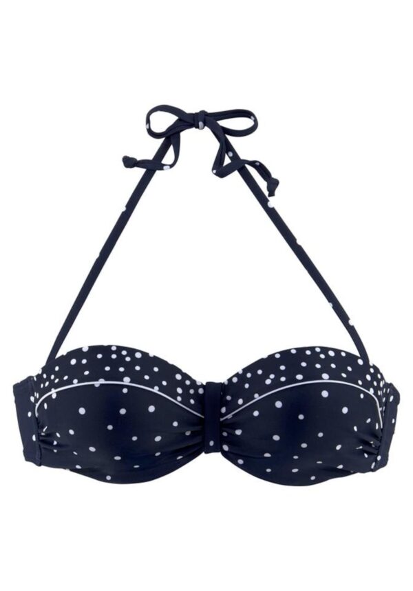 LASCANA Bikini felső  tengerészkék-hu