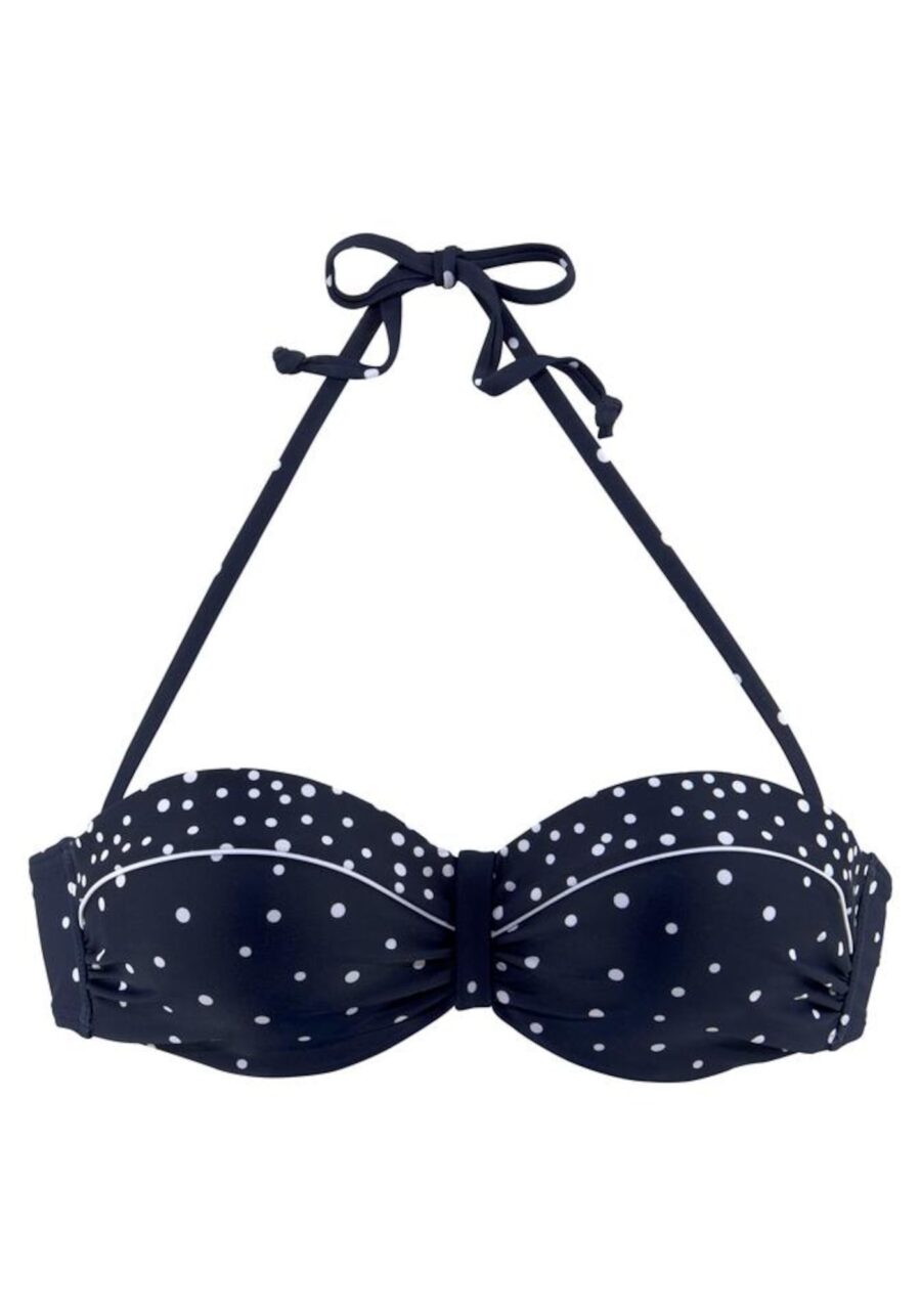 LASCANA Bikini felső  tengerészkék-hu