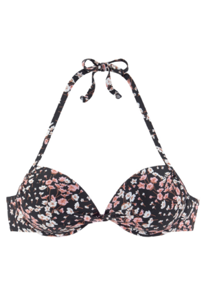 LASCANA Bikini felső  vegyes színek / fekete-Hungary