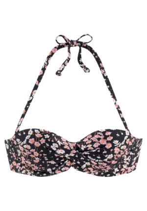 LASCANA Bikini felső  vegyes színek / fekete-Hungary