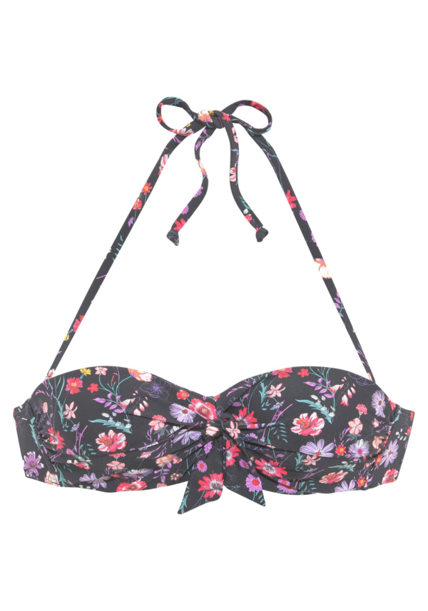 LASCANA Bikini felső  vegyes színek / fekete-Hungary