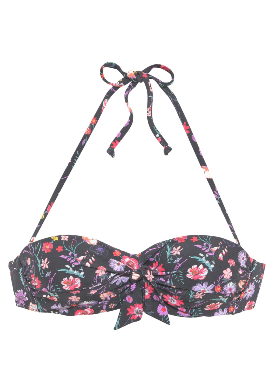 LASCANA Bikini felső  vegyes színek / fekete-Hungary