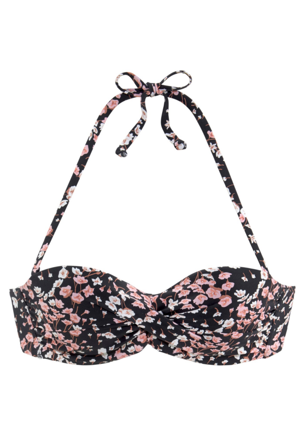 LASCANA Bikini felső  vegyes színek / fekete-Hungary