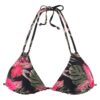 LASCANA Bikini felső  zöld / rózsaszín / fekete-hu