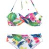 LASCANA Bikini  kék / rózsaszín / fehér-hu