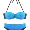 LASCANA Bikini  királykék / világoskék