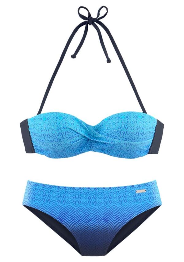 LASCANA Bikini  királykék / világoskék