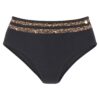 LASCANA Bikini nadrágok 'Adele'  bézs / barna / fekete-hu