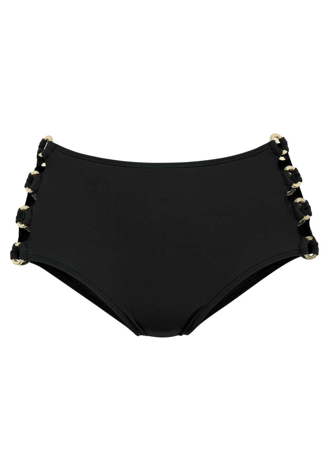 LASCANA Bikini nadrágok 'Italy'  fekete