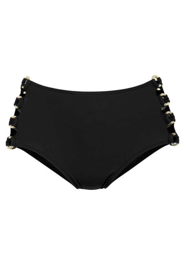 LASCANA Bikini nadrágok 'Italy'  fekete