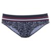 LASCANA Bikini nadrágok 'Minimal'  tengerészkék / piros / fehér