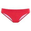 LASCANA Bikini nadrágok 'Scallop'  piros