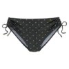 LASCANA Bikini nadrágok 'Sparkel'  fekete