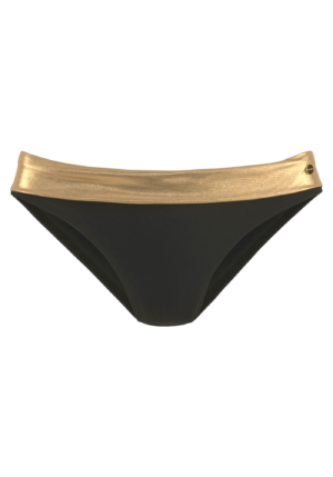 LASCANA Bikini nadrágok  arany / fekete-Ár