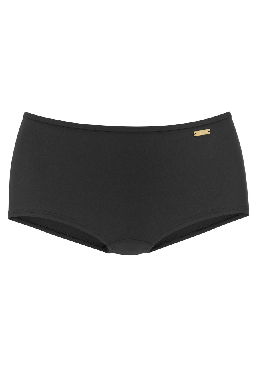 LASCANA Bikini nadrágok  arany / fekete-Hungary