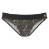 LASCANA Bikini nadrágok  barna / fekete-hu