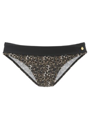 LASCANA Bikini nadrágok  barna / fekete-hu