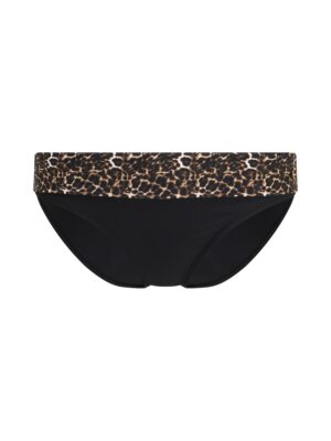 LASCANA Bikini nadrágok  barna / sárga / fekete-hu