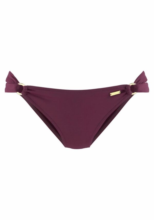 LASCANA Bikini nadrágok  bordó