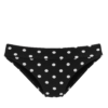 LASCANA Bikini nadrágok  fekete / fehér-Hungary
