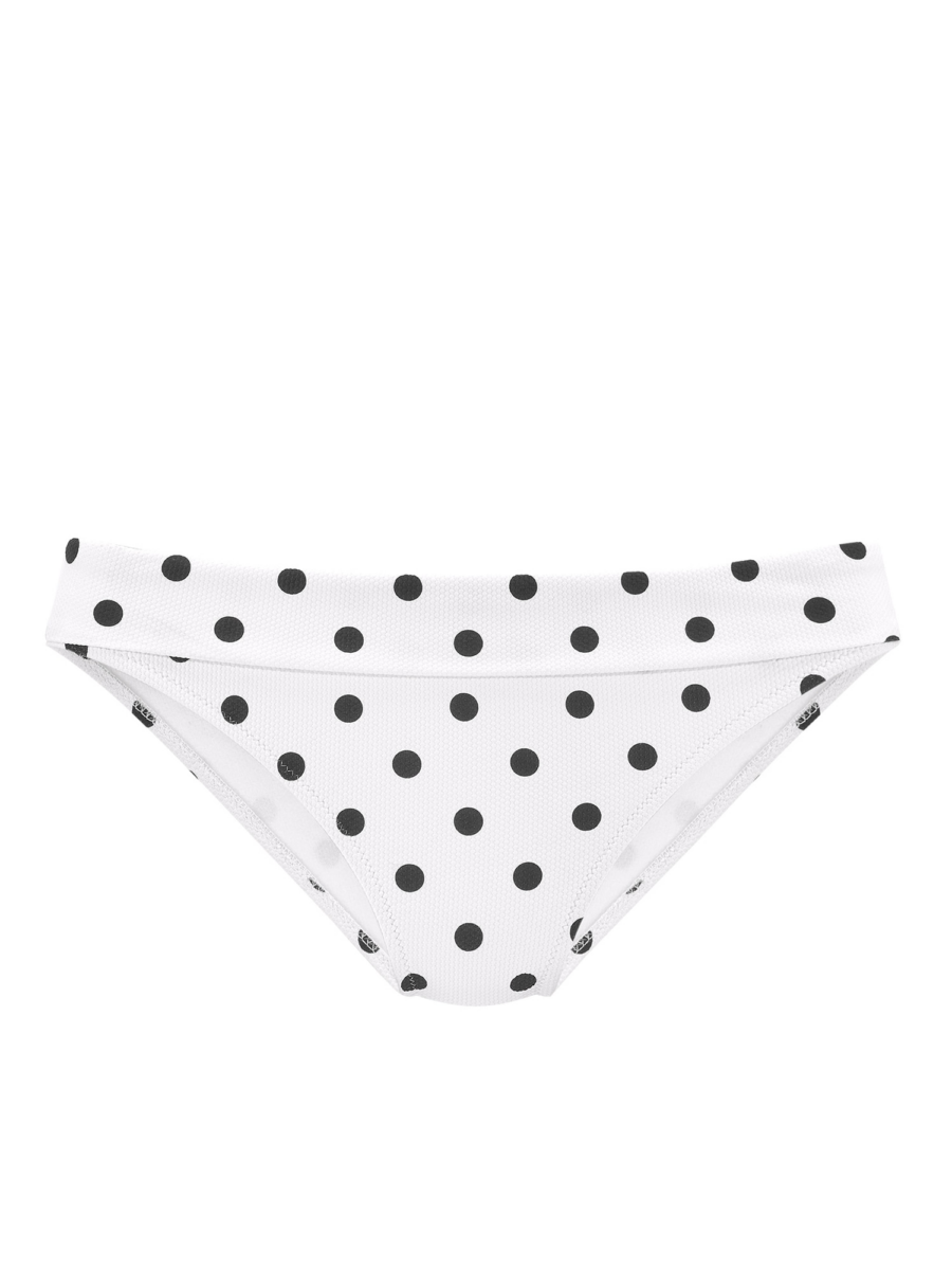 LASCANA Bikini nadrágok  fekete / fehér-Hungary