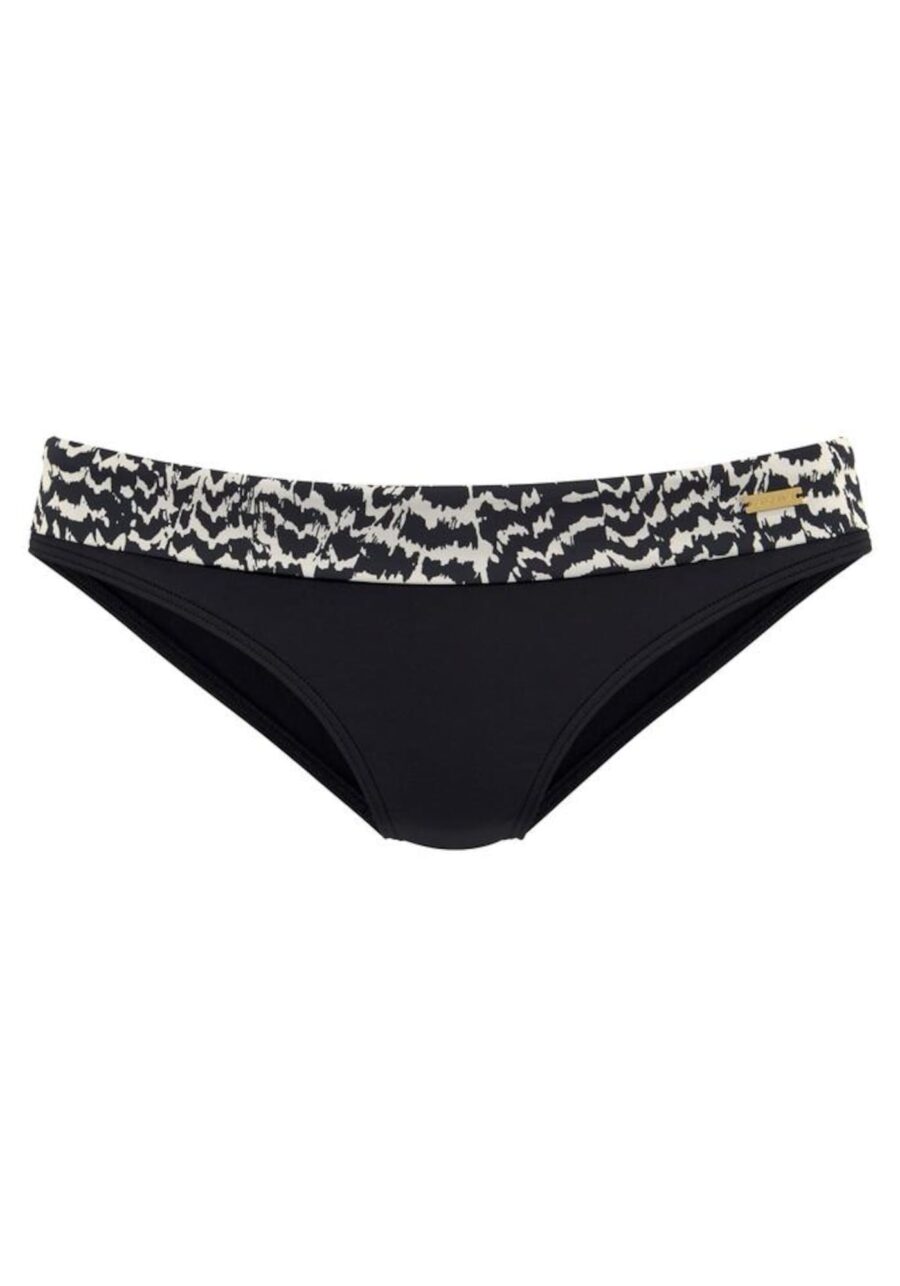 LASCANA Bikini nadrágok  fekete / fehér-hu