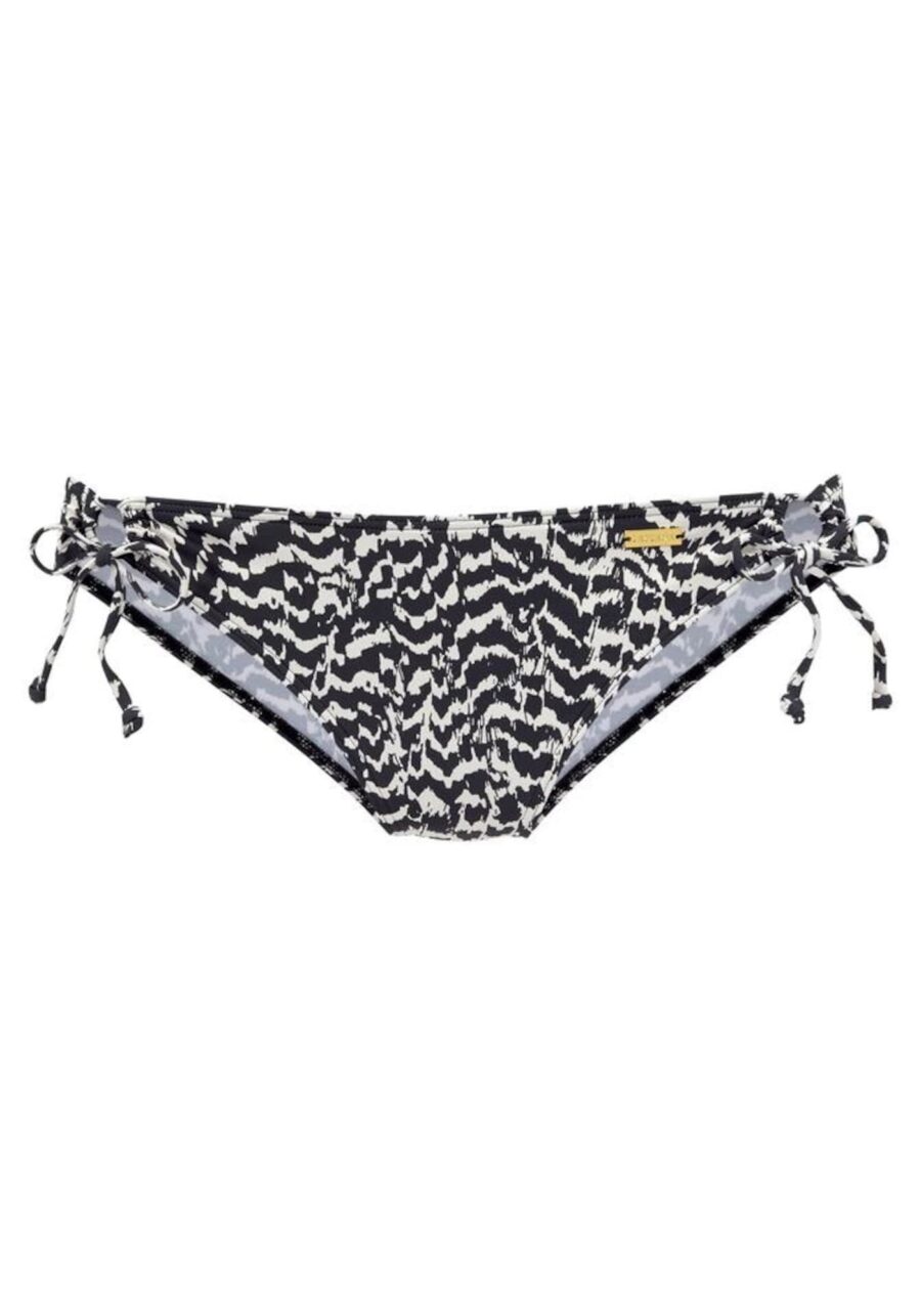 LASCANA Bikini nadrágok  fekete / fehér-hu