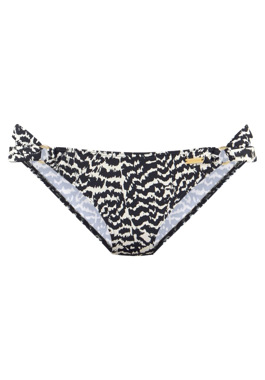 LASCANA Bikini nadrágok  fekete / fehér-hu