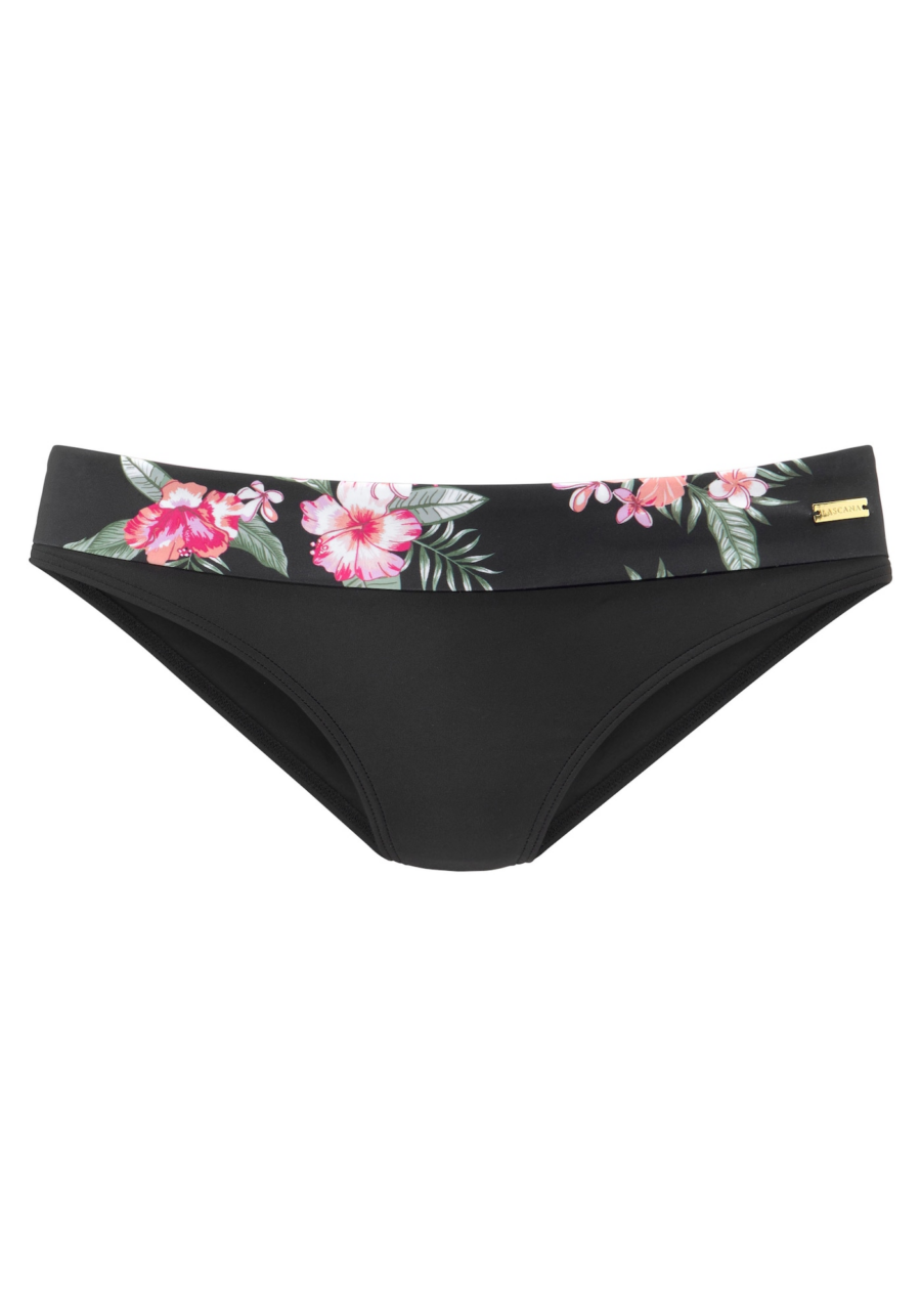 LASCANA Bikini nadrágok  fűzöld / korál / rózsaszín / fehér-Ár