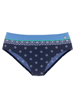 LASCANA Bikini nadrágok  kék / tengerészkék / zöld / fehér-Ár