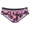 LASCANA Bikini nadrágok  narancs / rózsaszín / fekete / fehér-Hungary