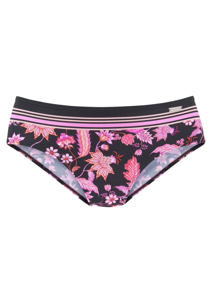 LASCANA Bikini nadrágok  narancs / rózsaszín / fekete / fehér-Hungary