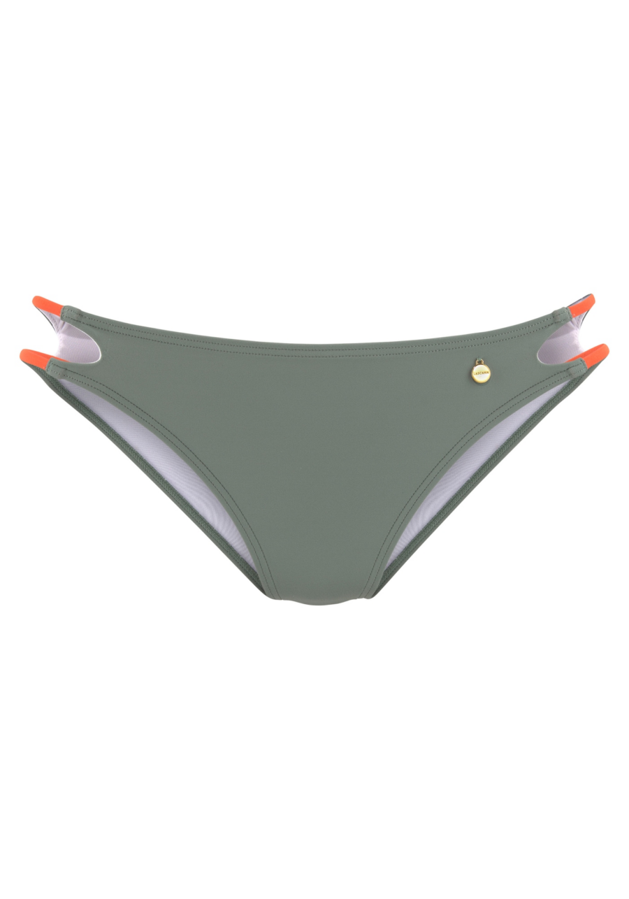 LASCANA Bikini nadrágok  olíva / narancs-Ár