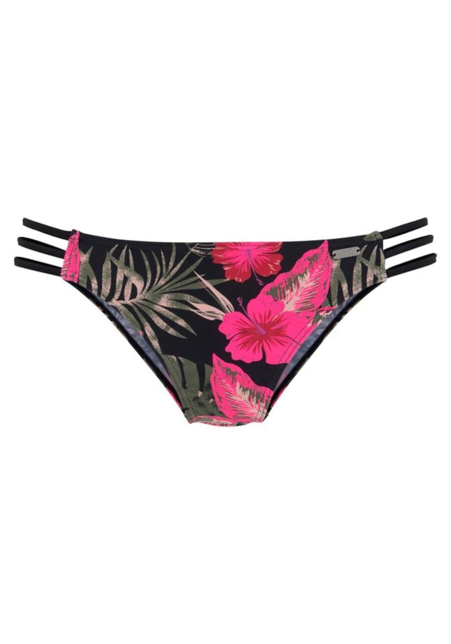 LASCANA Bikini nadrágok  rózsaszín / fekete-hu
