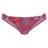 LASCANA Bikini nadrágok  sötétlila / rózsaszín / piros / fehér