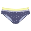 LASCANA Bikini nadrágok  tengerészkék / sárga / fehér-Ár