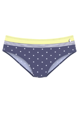 LASCANA Bikini nadrágok  tengerészkék / sárga / fehér-Ár