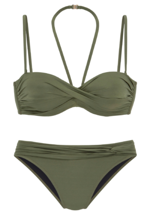 LASCANA Bikini  olíva-Ár