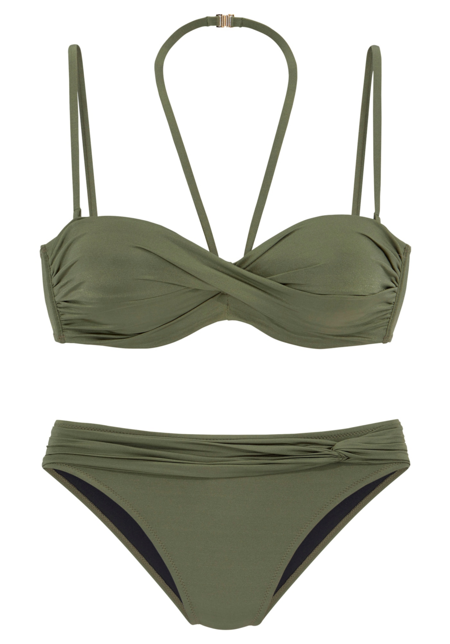LASCANA Bikini  olíva-Ár