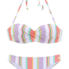 LASCANA Bikini  sárga / jáde / világoslila / pitaja-Hungary