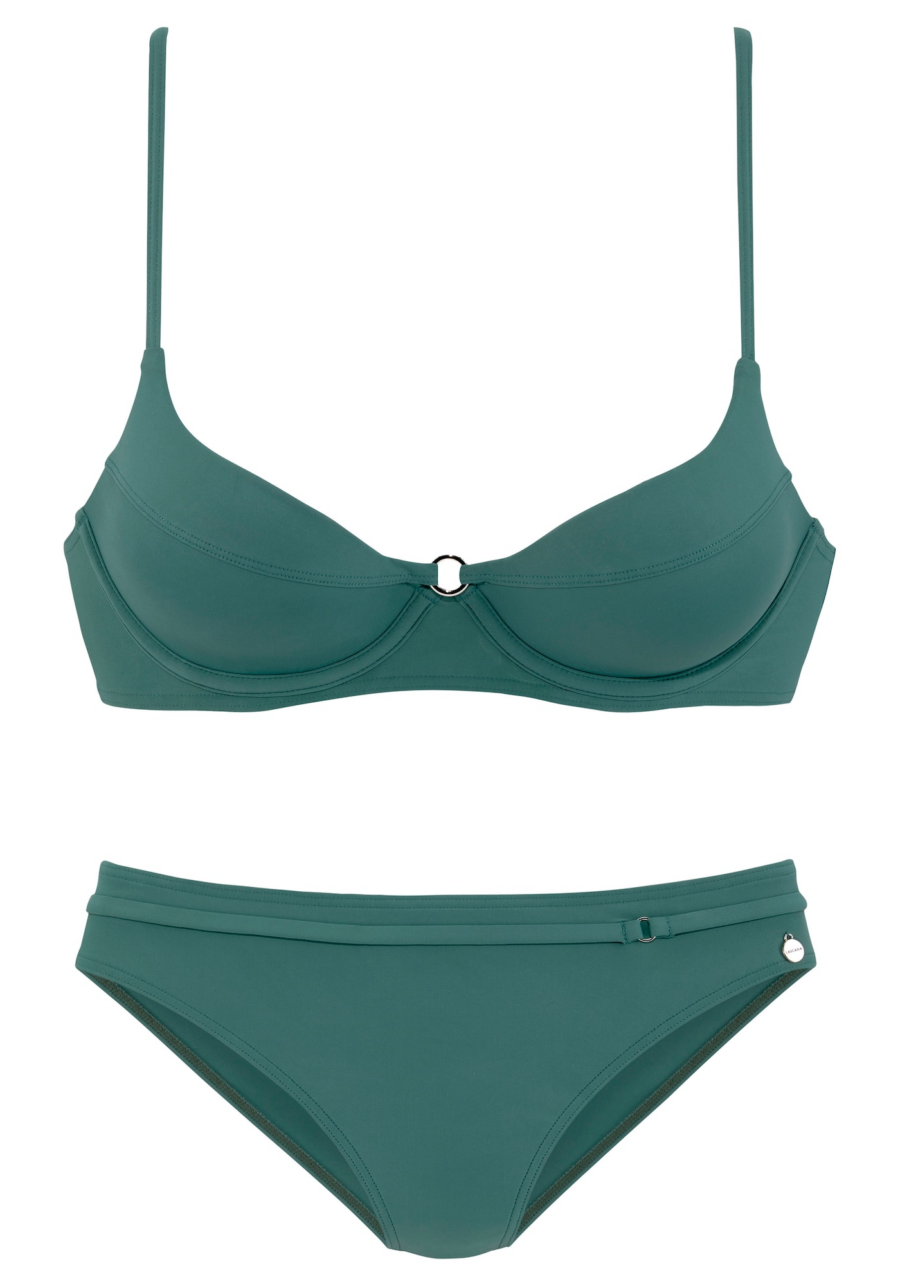 LASCANA Bikini  smaragd-Hungary
