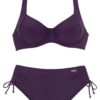 LASCANA Bikini  sötétlila